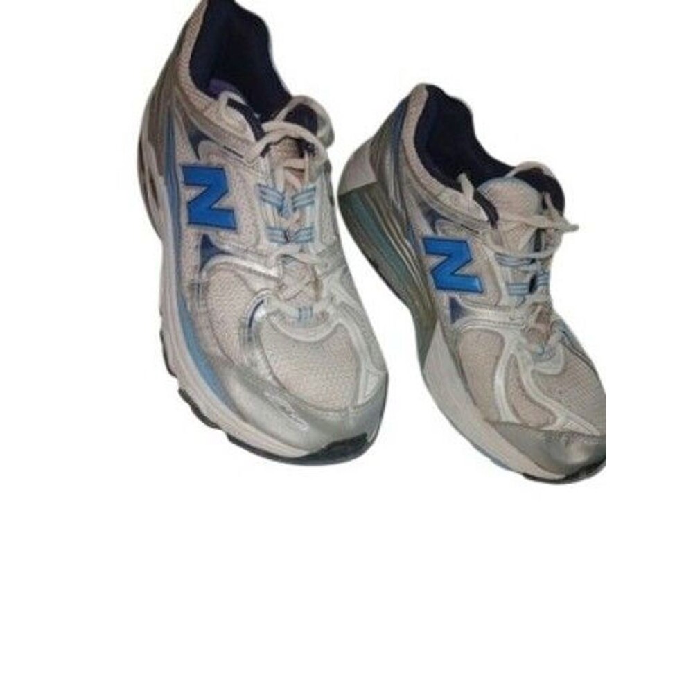 Womens New Balance 1012 Motion Control WR1012MC US 11 Silver Blue White Running